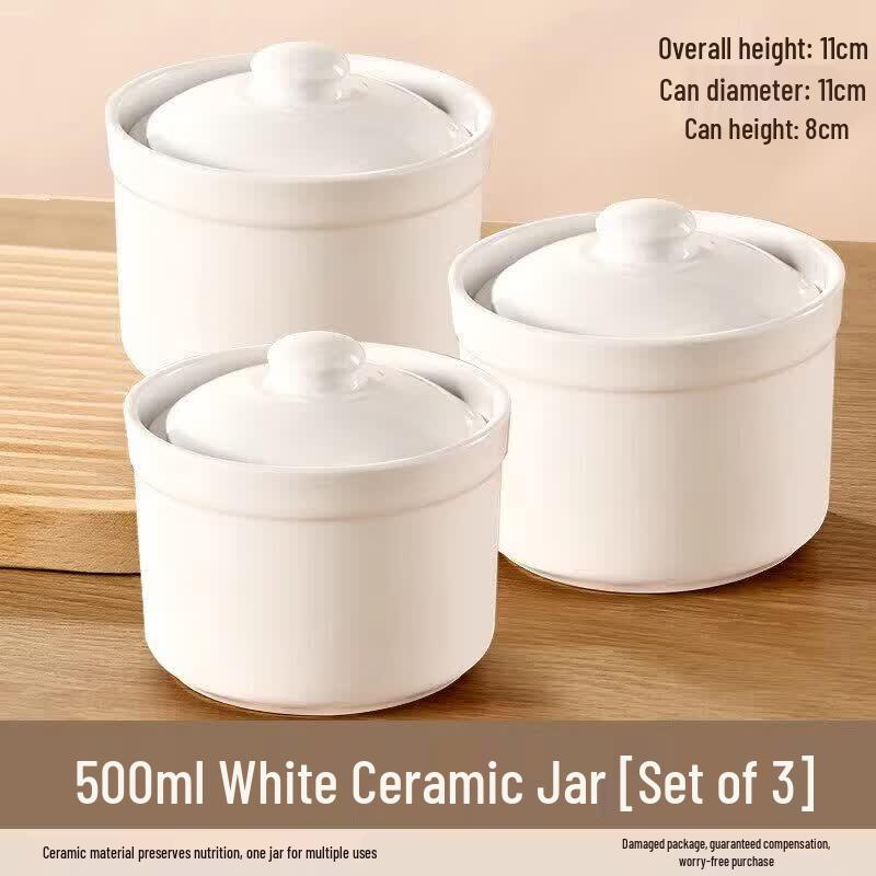 Youluo Ceramic Double Boiler Stew Pot