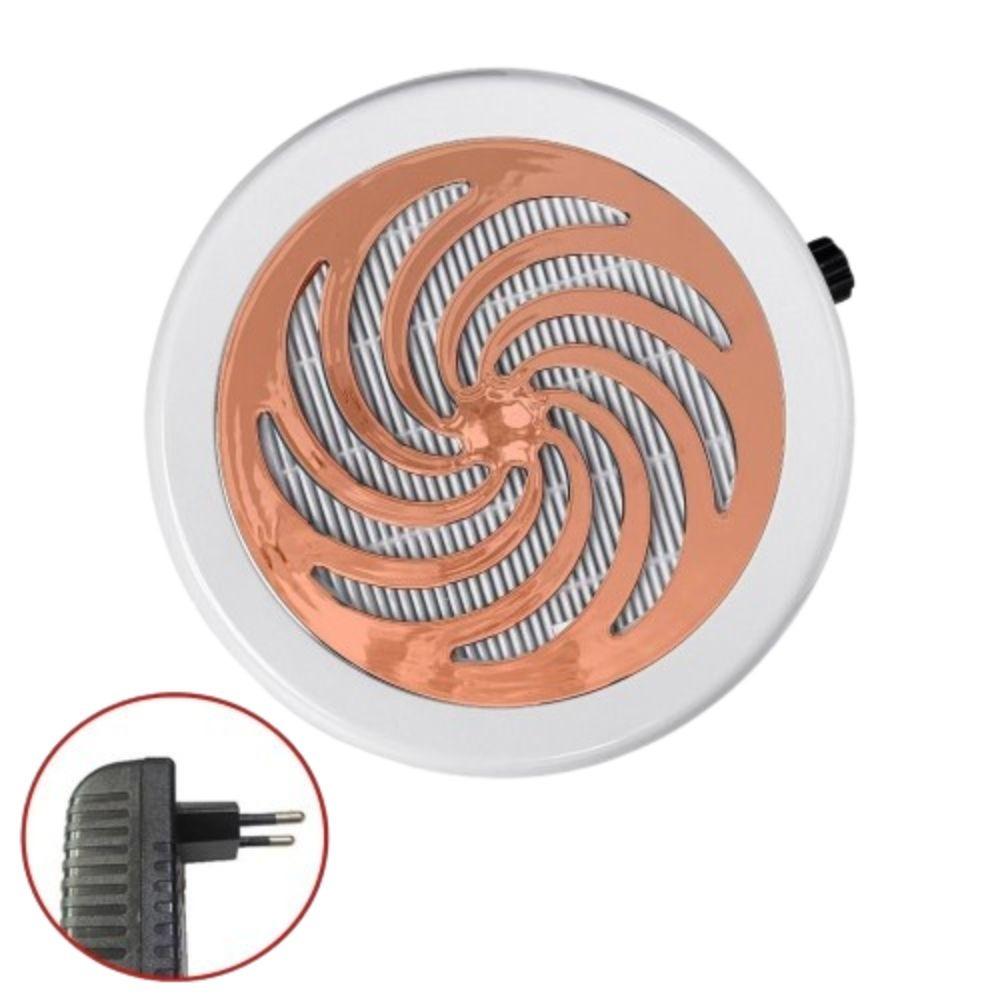 

Strong Power Nail Dust Collector Professional Nails Dust Extractor Fan For Nail Art Rose Gold EU