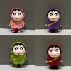 Shinchan Crayon Colorful Raincoat Standing Figure Desktop Decoration Cartoon