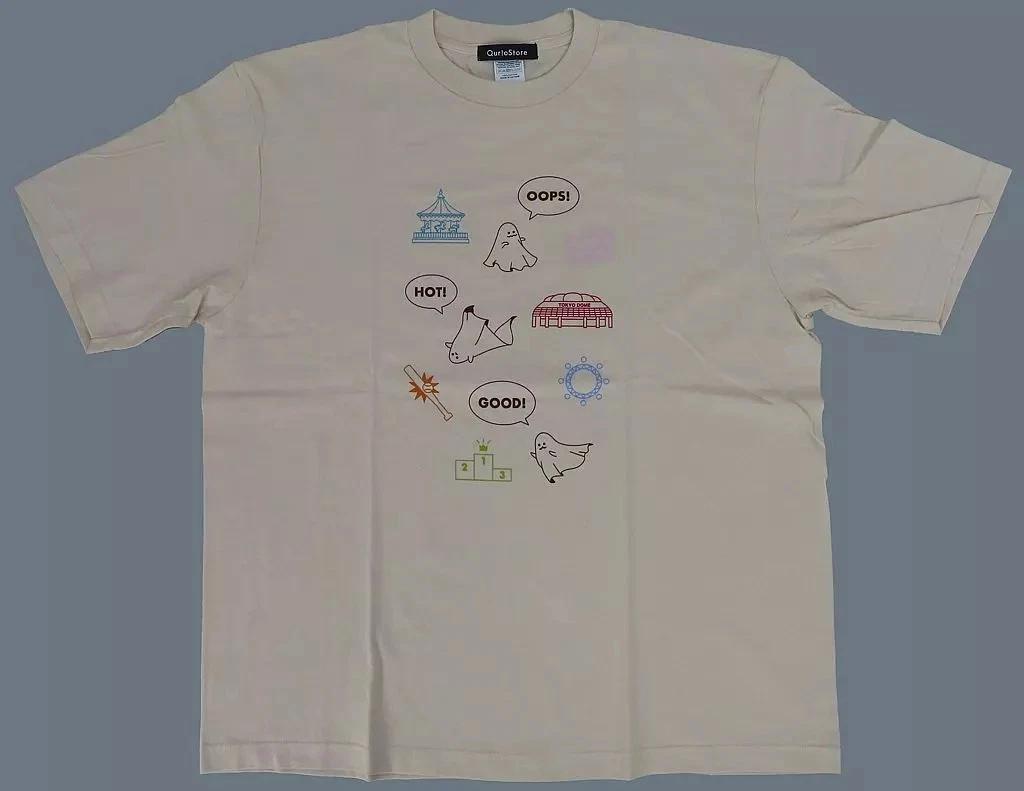 

QuizKnock Tokyo Dome City Mystery Solving T T-Shirt Beige L Official 2024 M