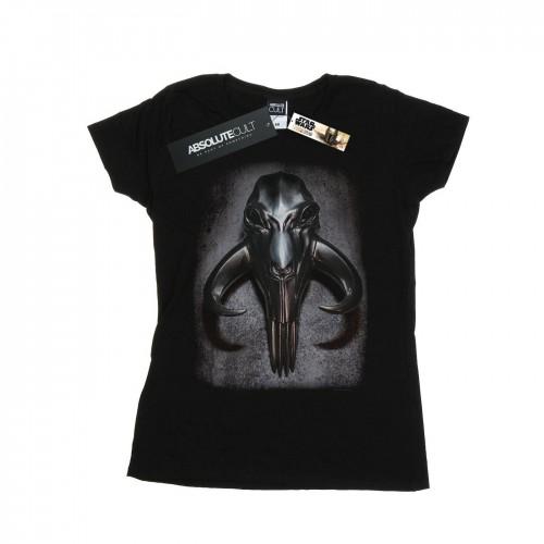 Star Wars Womens/Ladies The Mandalorian Mythosaur Skull Cotton T-Shirt