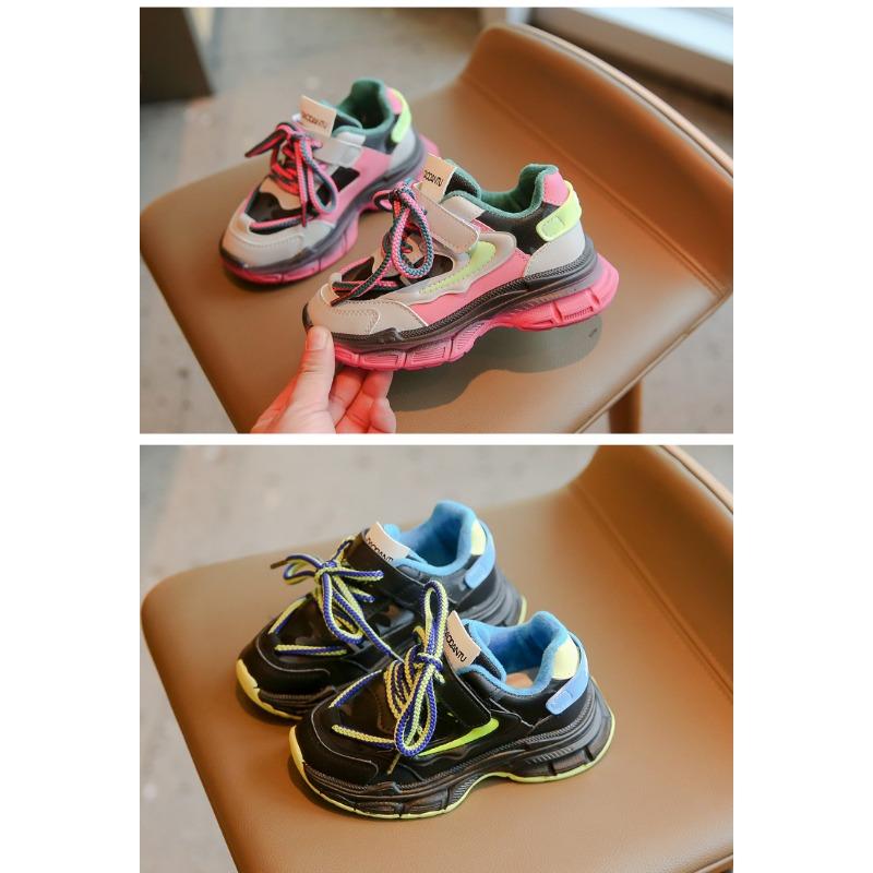 Новые осенние и зимние детские спортивные туфли для девочек — фото 21