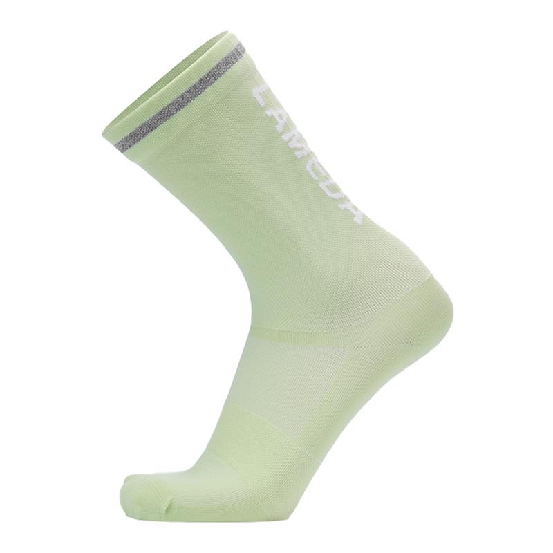 

Светоотражающие быстросохнущие дышащие носки для шоссейного и горного велосипеда для мужчин и женщин Large/Extra Large зелёный