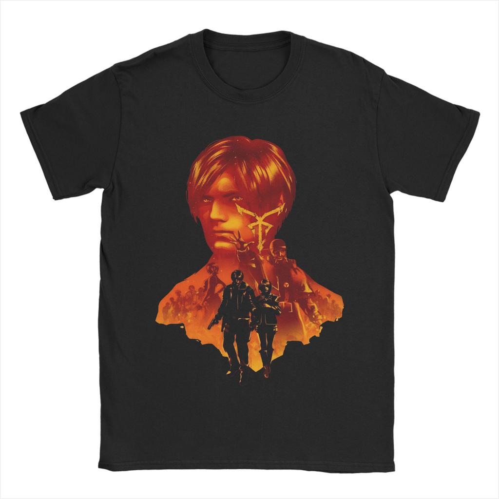 Fashion Ada Wong Residents Evils T-Shirt Men Round Neck 100% Cotton T Shirts  Short Sleeve Tees Classic Tops