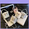 Stylish Korean Mini Shoulder Bag For Kids With Adorable Bow Design In Multiple Colors