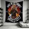 Slay the Spire Wall Hanging Printed Fabric Blanket Decorative Tapestries for Bedroom Living Room Home Decor