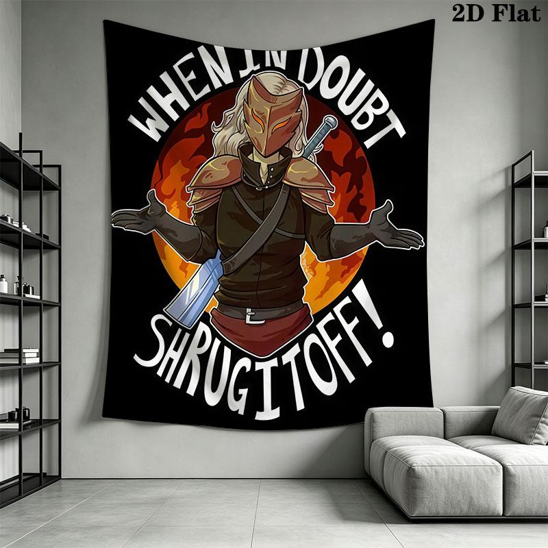 Slay the Spire Wall Hanging Printed Fabric Blanket Decorative Tapestries for Bedroom Living Room Home Decor