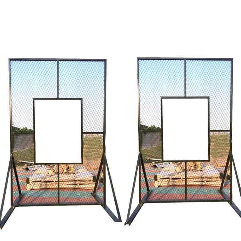 Mobile Iron Mesh Grenade Throwing Training Simulator