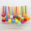 30pcs Colorful Tassel Balloon Rainbow Decorative Balloons Latex Balloon  Birthday Party
