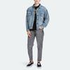 Levis Vintage Wash Denim Jacket With Turn-Down Collar Men jackets Blue 85242-0006