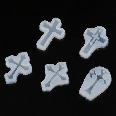 Cross Silicone Resin Mold For Jewelry Making Casting Mould Craft DIY Tools