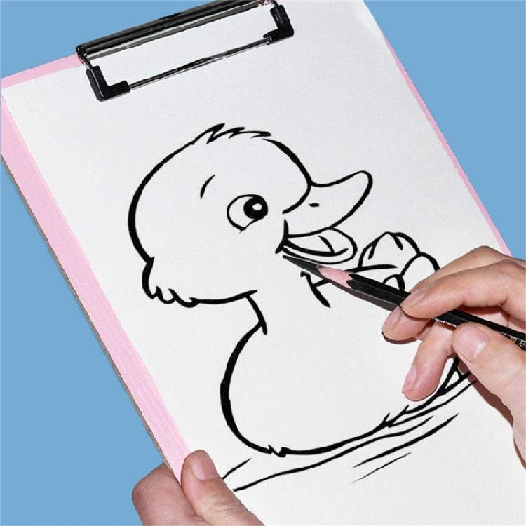 A4 Document Clipboard Wooden Drawing Clipboards Sketch Board Writing Board Office School Supplies