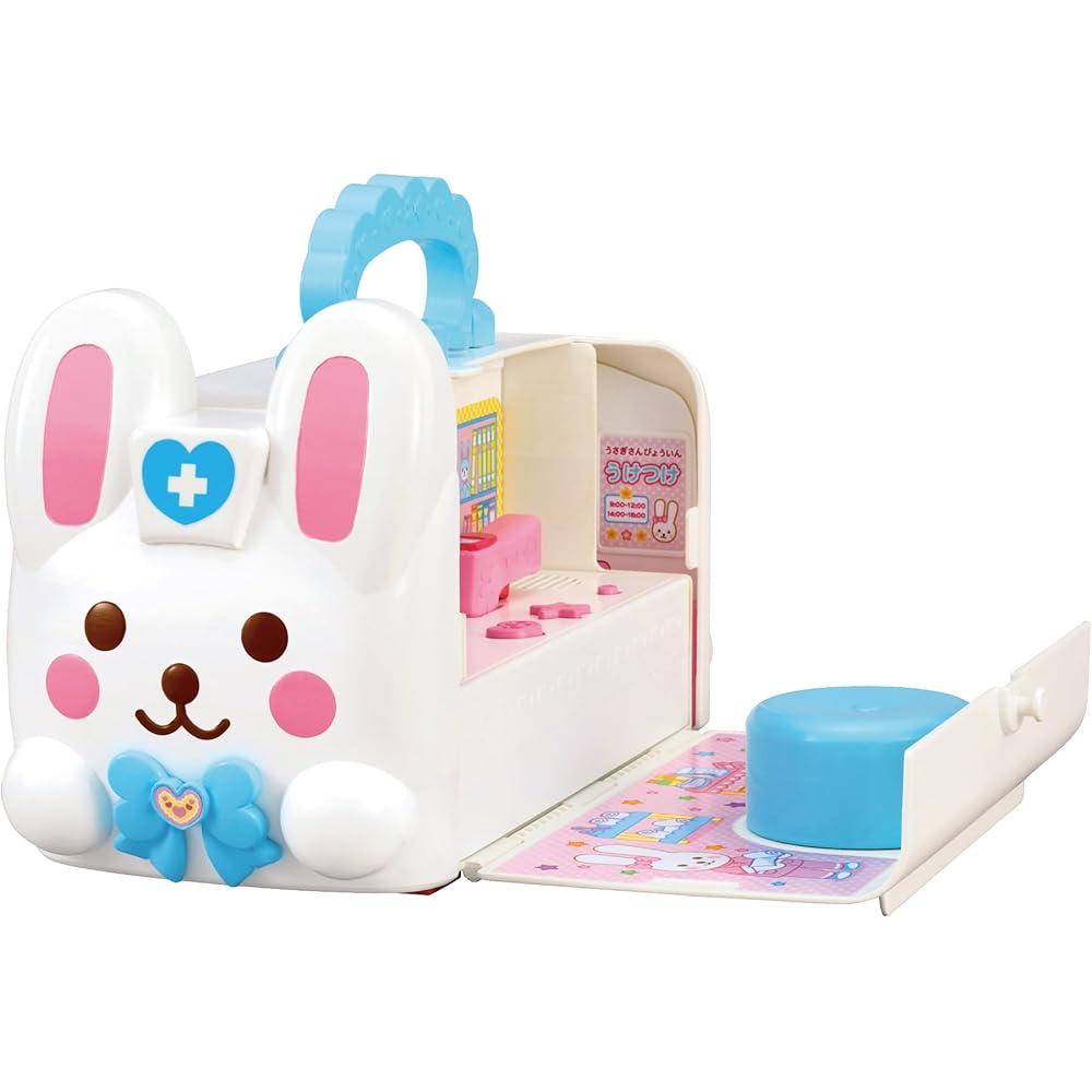 Pilot Meruchan Osewa Parts Pink Rabbit Ambulance Set for Ages 3 and Up with Talking Features