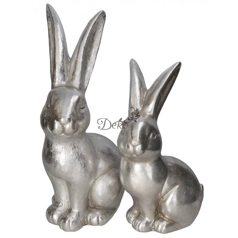 CERAMIC EASTER BUNNY GIANT FIGURINE