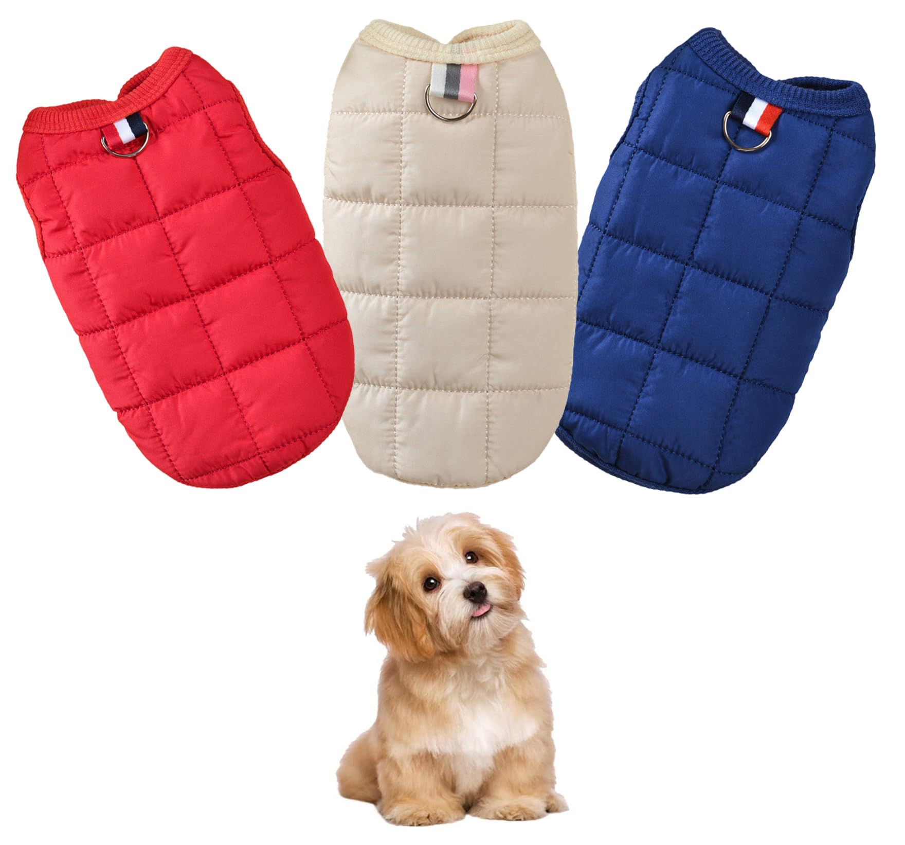 

Dog Winter Cold Weather Dog Down Dog Down Winter Clothes for Small Pet Dog Clothes for Dogs and Fluffy and for Home Shedding and Outings Clothes,