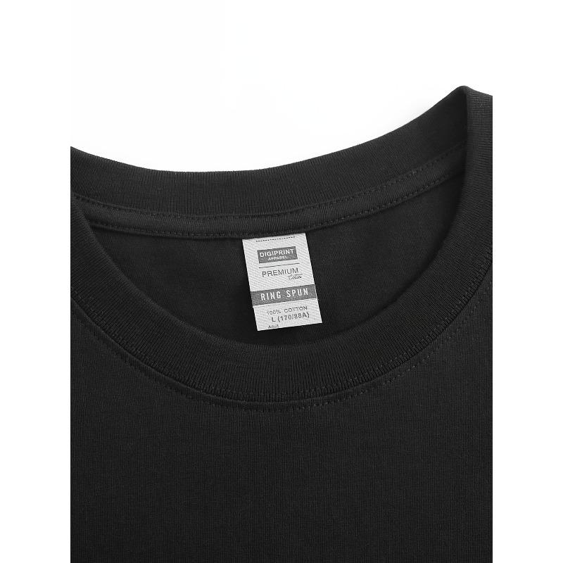 Europäische Größe Herren Große Größe Reines T-Shirt mit Totenkopf & Grafikdruck - Feuchtigkeitsableitend Atmungsaktiv Streetwear, Lockerer Schnitt Rundhalsausschnitt Kurzarm