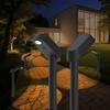 2 Pcs Solar Pathway Lights Outdoor LED Solar Lights Waterproof Solar Powered Landscape Stake Lights for Lawn Patio Walkway Driveway Decor