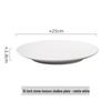 Meishangyuan Frosted Stone Pattern Ceramic Dinner Plates