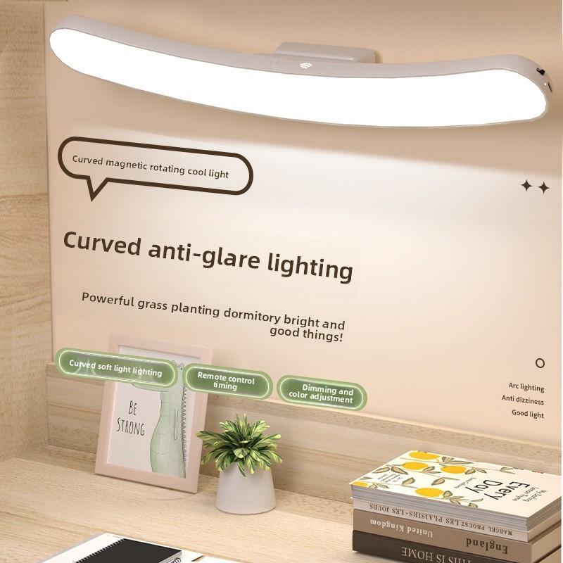 Modern Minimalist Led Desk Lamp With Touch Control And Dimmable Light For Study And Makeup