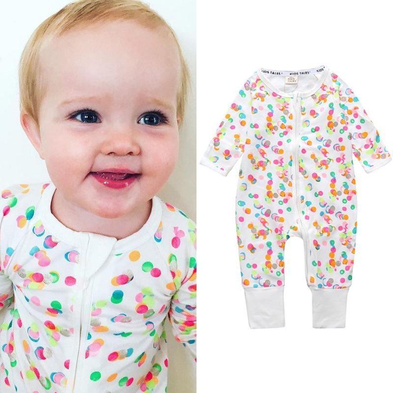 Premium Quality Newborn Baby Boy Girl Long Sleeve Cotton Romper Jumpsuit Outfit For All Seasons