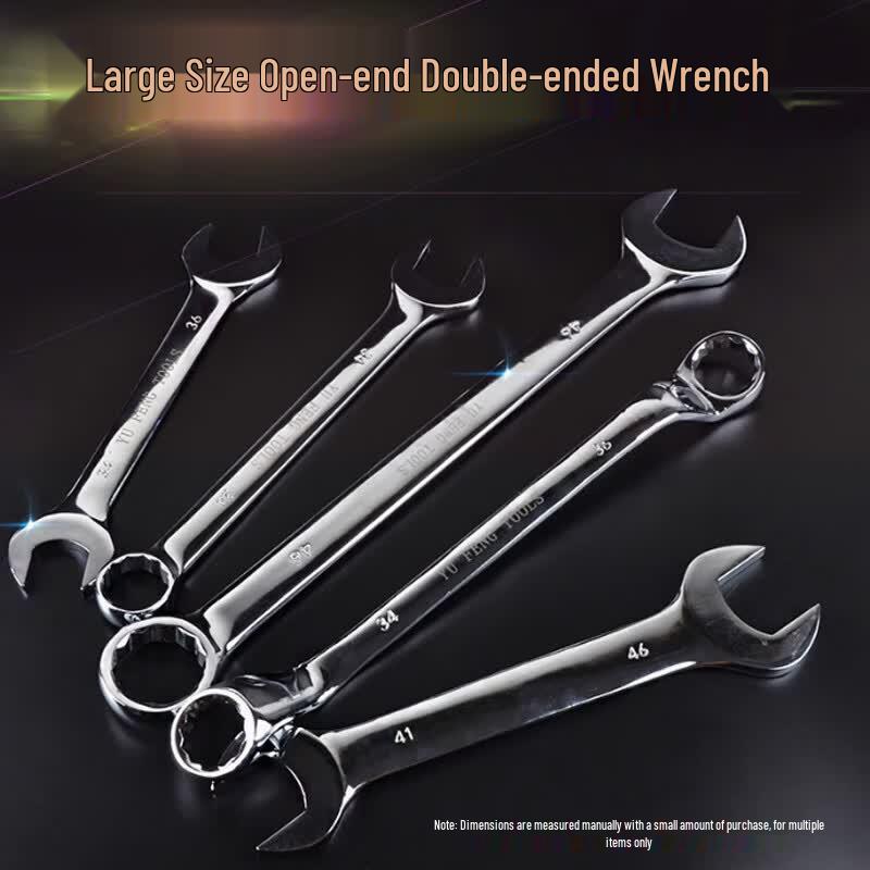 JURONG Metric Double-Ended Combination & Open-End Wrench