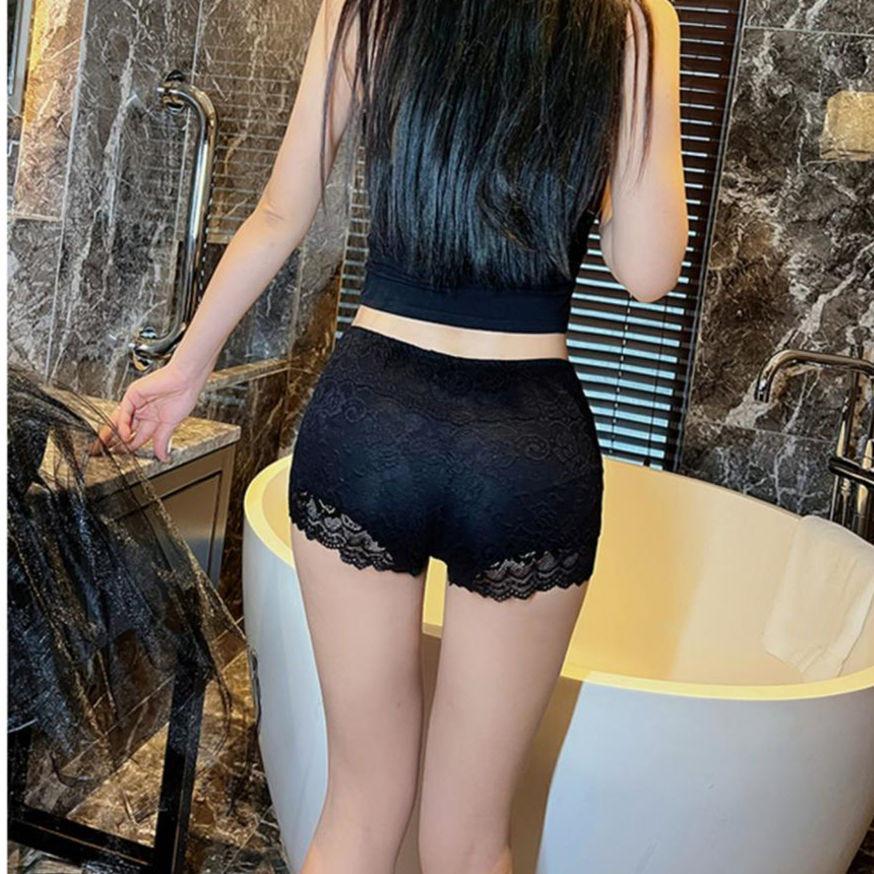 Stylish Women's Lace Safety Shorts: Anti-Exposure, Summer Thin, Wear Outside, High-End Two-in-One Base Layer
