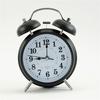 1-inch Metal Bell Digital Alarm Clock, Bedside Large Volume Silent Clock, Small Alarm Clock for Students To Get Up