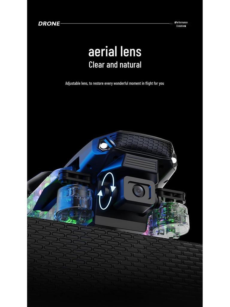 E99D Drop-Resistant Folding Drone Quadcopter with HD Aerial Photography and E88D Light Remote Control for Kids.