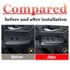 Stainless Car Window Lift Switch Button Decoration Panel Cover Trim For Honda CRV CR-V 2017-2019 2020 2021 Sticker Accessories