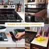 Stove Counter Gap Cover Kitchen Silicone Heat Resistant Mat Gas Stove Protector Slit Cleaning Pad Oil Dust Seal Cooker Cover