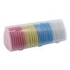 Advanced Tailor's Chalk: 4 Vibrant Colors in a Clear Plastic Box for Clothing Design and Marking