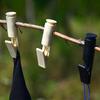 1/5Pcs Outdoor Clothesline Positioning Clip Portable Underwear Socks Laundry Clothes Peg Clothespin Mini Multi-function Camping Windproof Clip