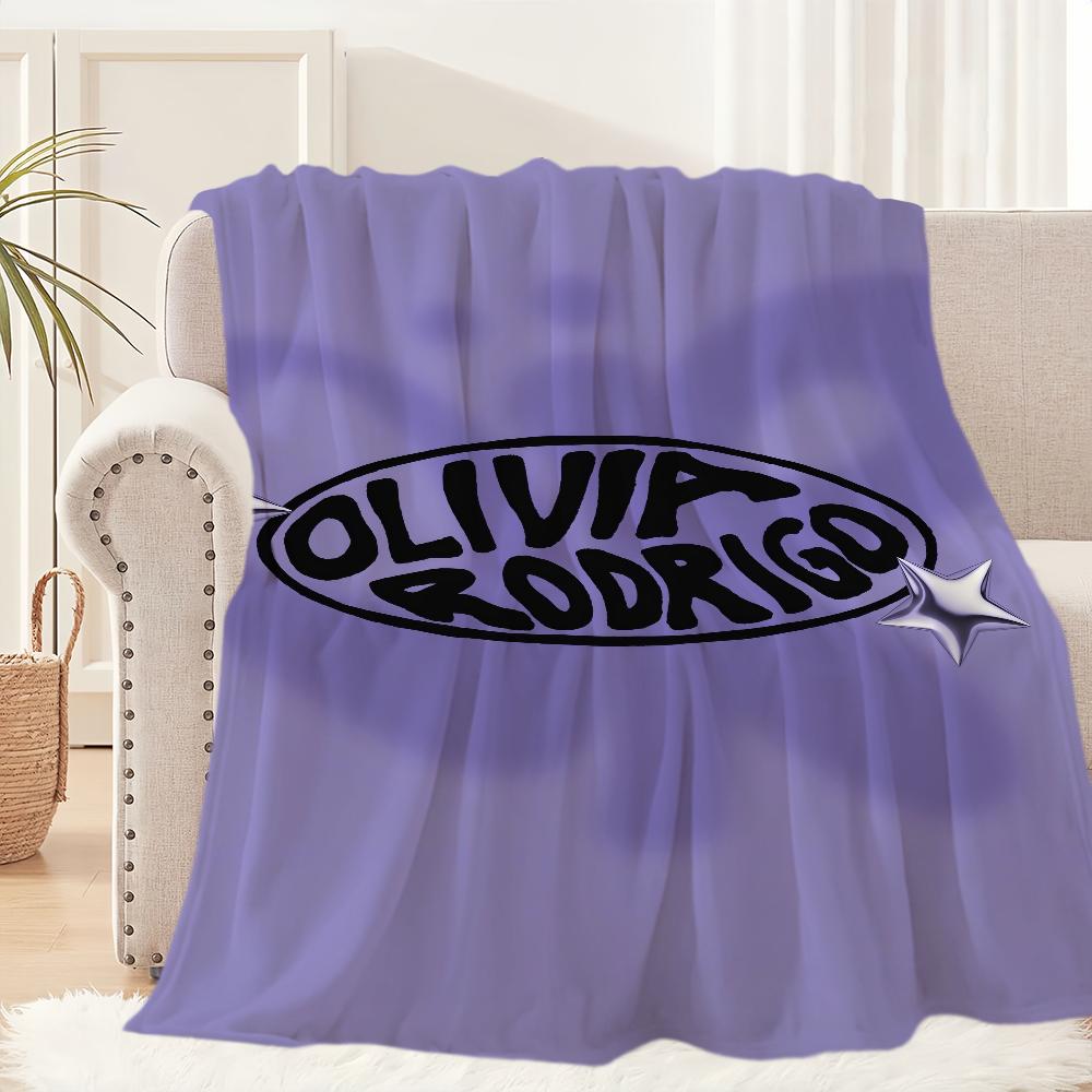 Singer Guts Sour Blanket Plush Nap Sofa O-Olivia R-Rodrigo Rug for Living Room Office Bedroom Birthday Home Travel Kid Gifts