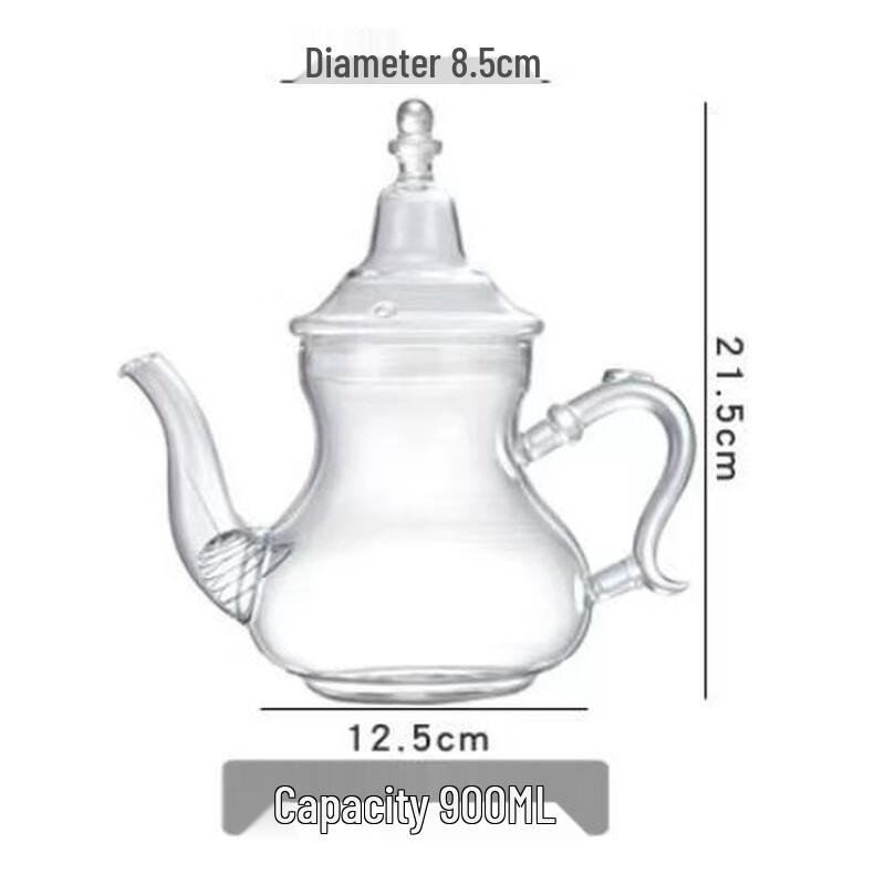 Chaxun High Borosilicate Glass Teapot