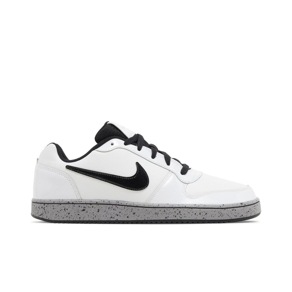 Nike Ebernon Low 'White Cement' (Unisex) White / White / Black / Grey Skateboard Shoes CK0034 100