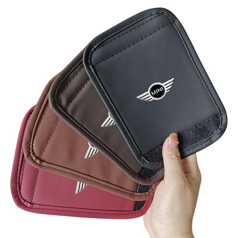 Car Interior Roof Handle Protection Cover Auto Door Pull Hand Brake Handle For BMW Mini Cooper F54 F55 F56 R56 R60 SONE Roadster Clubman Coupe