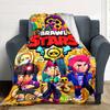 Brawl Stars Blanket Durable Comfort Great for Couch Sofa Bedding for All Occasions Modern Style Ideal Gift for Friends Family Couples Picnic