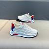 Men's Summer Breathable Soft-Soled Mesh Casual Sports Shoes, Versatile White Trendy Footwear.