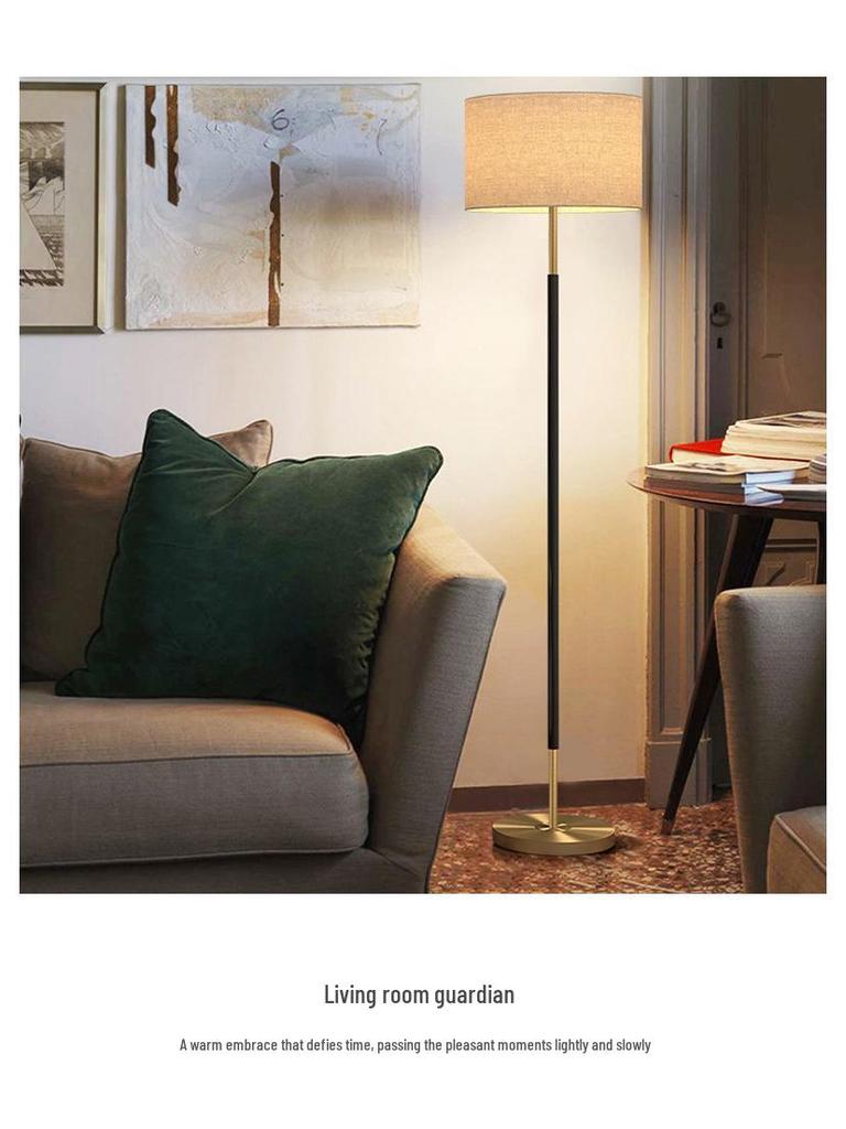 Nordic Modern Minimalist Floor Lamp for Living Room, Bedroom, Bedside, or Study - Luxury Ins Style Standing Lamp