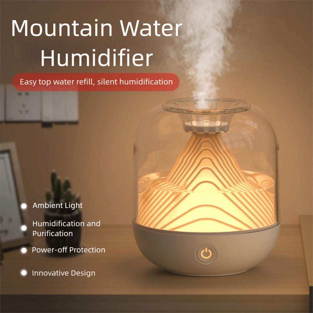USB Rechargeable Bedroom Humidifier Night Light Ultrasonic Humidifier  Home Humidifier