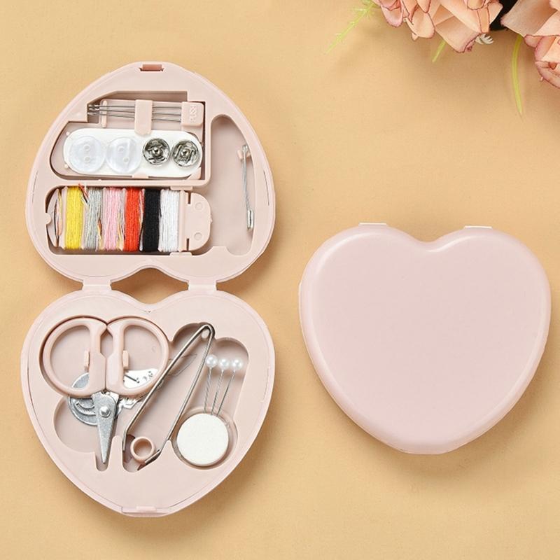 Travel Sewing Portable Mini Sewing Supplies Includes Needle Thread for Beginners