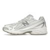 New Balance Ανδρικά 740v2 Λευκά Ασημί Αντανακλαστικά Unisex Αθλητικά Παπούτσια Ασημί-Μεταλλικά U740WM2