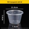 Disposable Round Paper Food Containers with Lids