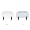 Extend Ride Durable Adjustable Clip-on Motorcycle Windshield Extension Spoiler Wind Deflector