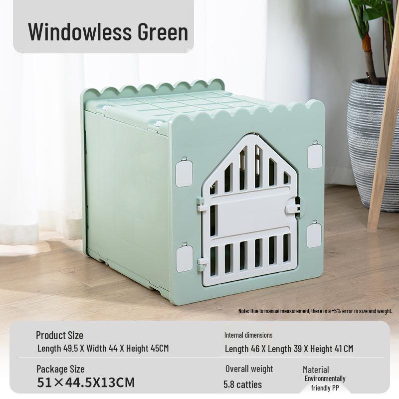 All-Season Cat House: Four-Sided Doors & Windows, Multi-Directional Ventilation, Spacious, Birthing Room, Rainproof, Outdoor Cat Shelter.