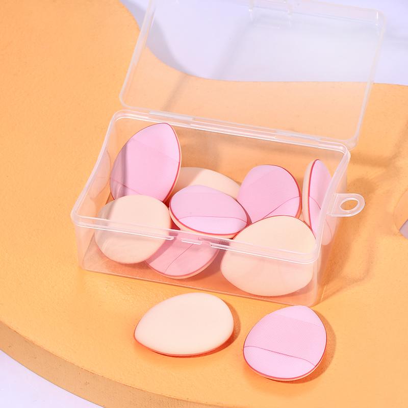 5/10/20Pcs Mini Finger Sponge Puff For Makeup Foundation Powder Detail Face Concealer Cream Blend Cosmetic Sponges Accessories
