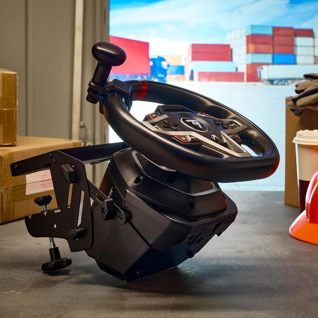 Thrustmaster SimTask Steering Kit for T128 and T248 Farming Horizontal Position Change Warranty Simulators, Mount, 1-Year Manufacturer's