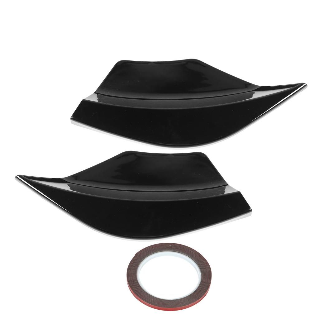 2pcs Rear Bumper Splitter Left Right Aerodynamic Replacement for  ‑  A Class W176 2012‑2018