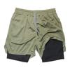 2026 European Fashion Men's and Women's Anti-Exposure Double-Layer Quick-Dry Shorts