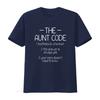 Unisexs The Aunt Code Bedtimes Is Whenever Answer Always Yes T Shirt Black 2xl Vintage Washed Stylish Homme Graphic Fashion